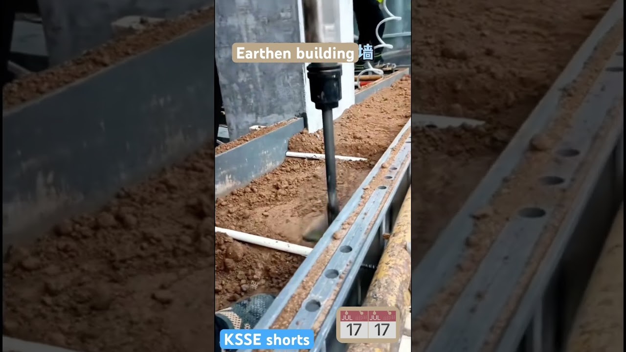 Figure 3: Working Model Setup, Scientific Diagram & Project Prototype for Rammed Earth Wall Sliding Formwork Construction Model