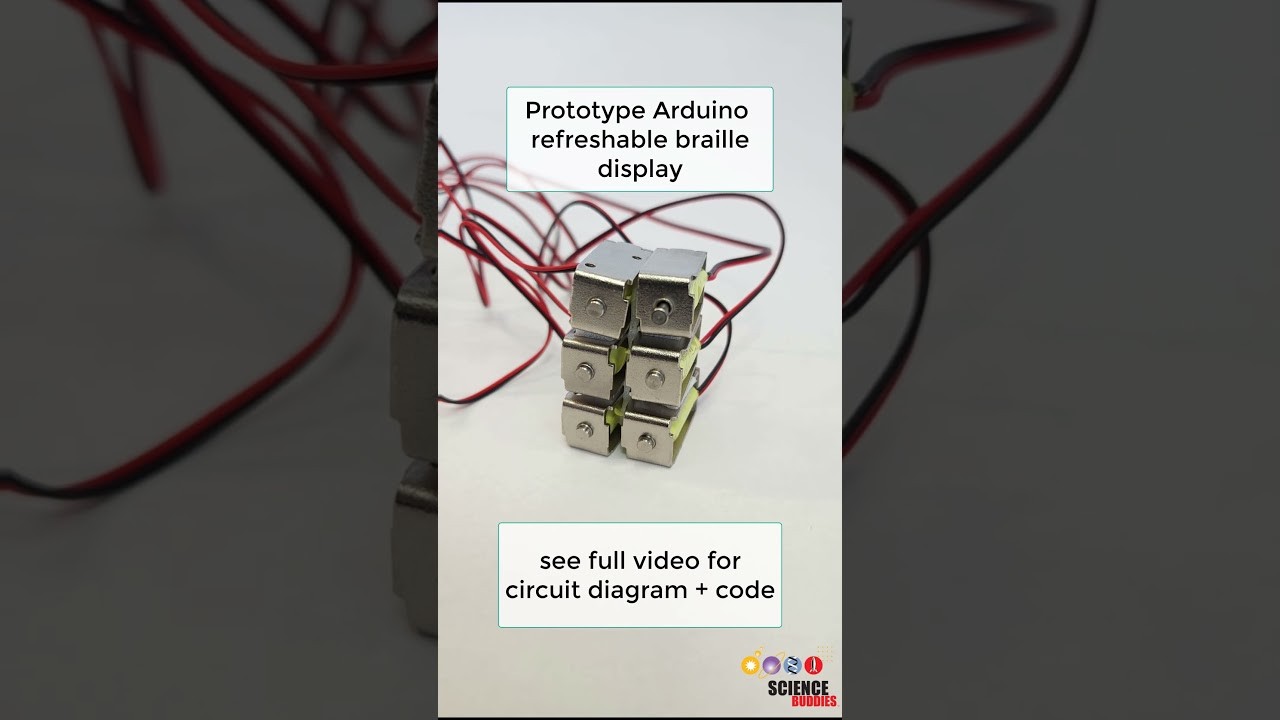 Figure 1: Working Model Setup, Scientific Diagram & Project Prototype for Refreshable Braille Display Piezoelectric Pin Cell
