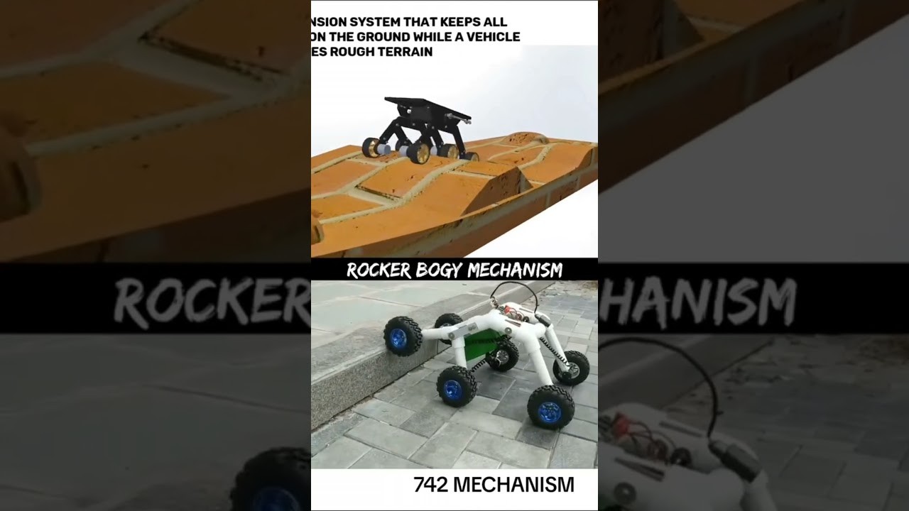 Figure 3: Working Model Setup, Scientific Diagram & Project Prototype for Rocker Bogie Suspension Six Wheel Rover Rock Climber