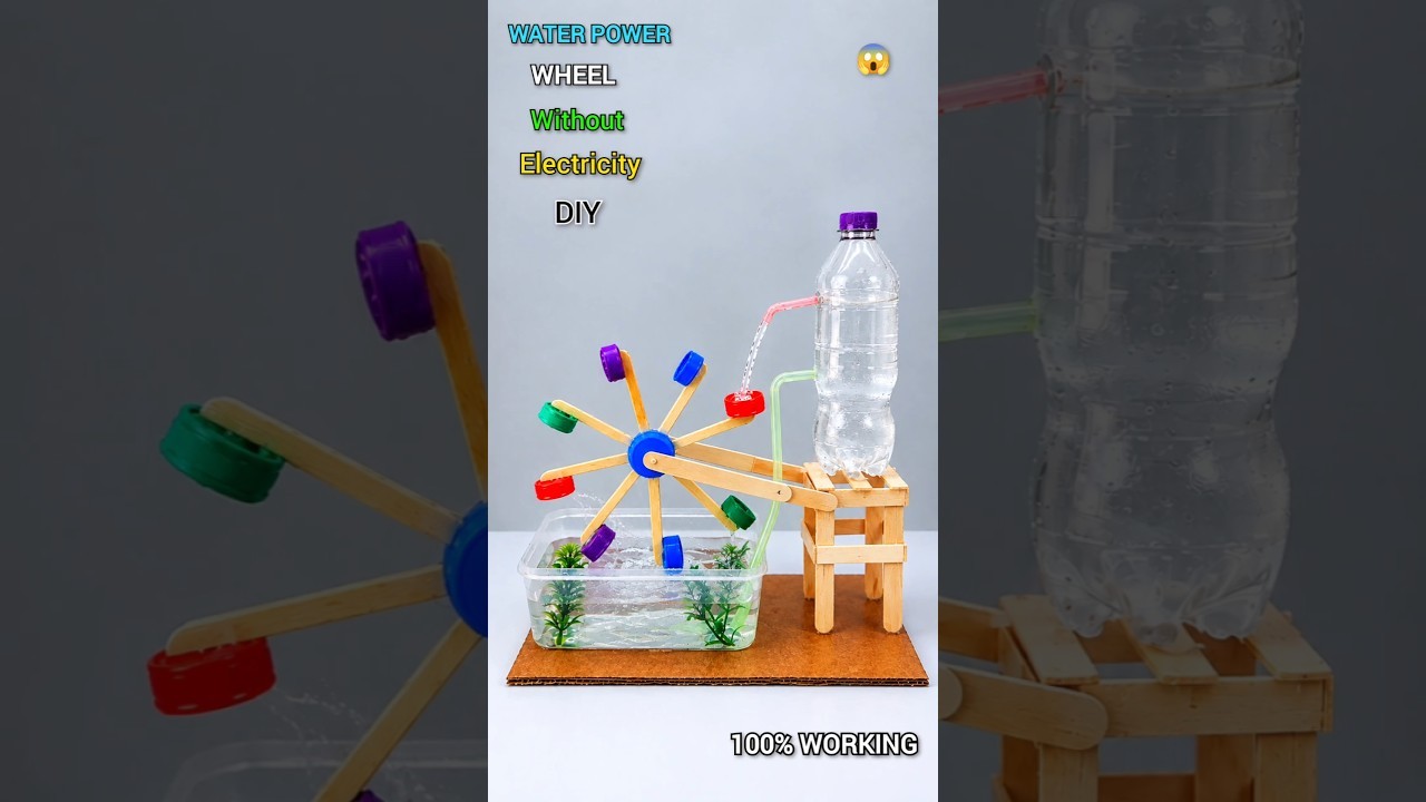Figure 4: Working Model Setup, Scientific Diagram & Project Prototype for Science Working Model Physics