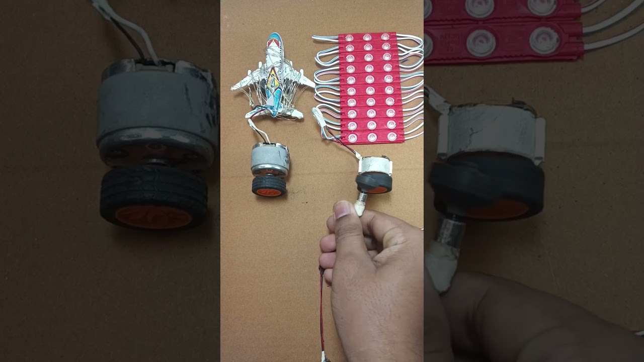 Figure 4: Working Model Setup, Scientific Diagram & Project Prototype for Series And Parallel Circuit Working Model