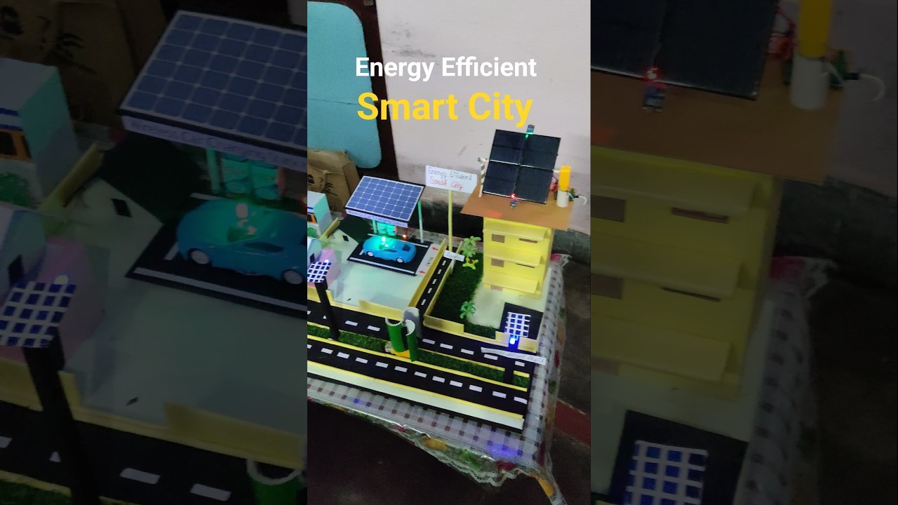 Figure 1: Working Model Setup, Scientific Diagram & Project Prototype for Smart City Working Model With All Sensors