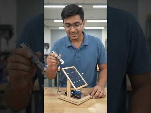 Figure 1: Working Model Setup, Scientific Diagram & Project Prototype for Solar Cell Characteristics Working Model
