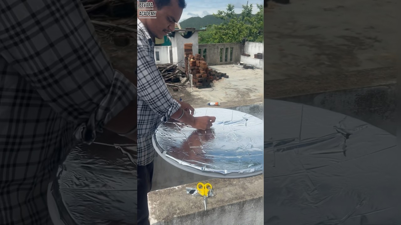 Figure 4: Working Model Setup, Scientific Diagram & Project Prototype for Solar Furnace Parabolic Concentrator Working Model