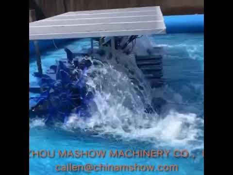 Figure 2: Working Model Setup, Scientific Diagram & Project Prototype for Solar Powered Paddlewheel Aerator Shrimp Farm Pond