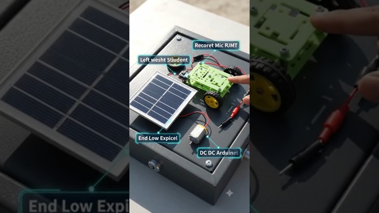 Figure 4: Working Model Setup, Scientific Diagram & Project Prototype for Solar Sail Light Pressure Radiometer Vacuum Bulb Model
