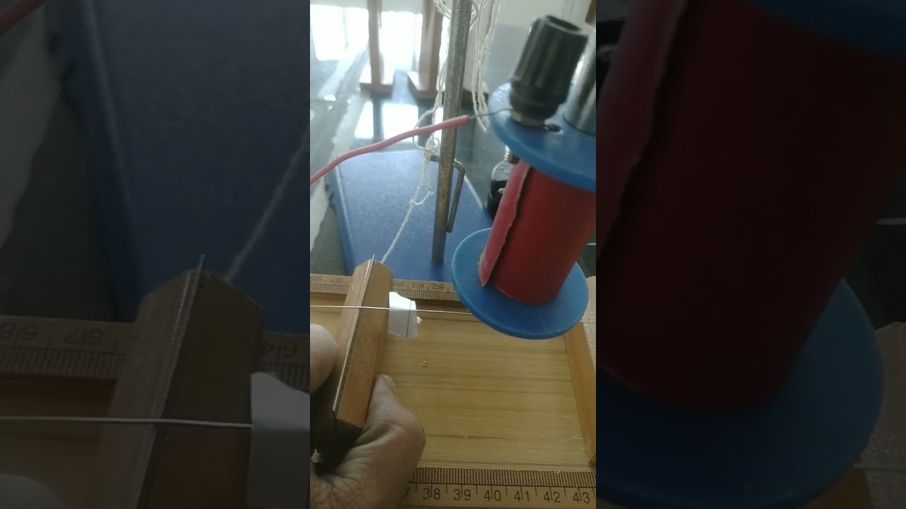 Figure 4: Working Model Setup, Scientific Diagram & Project Prototype for Sonometer Measurement Of AC Frequency Working Model