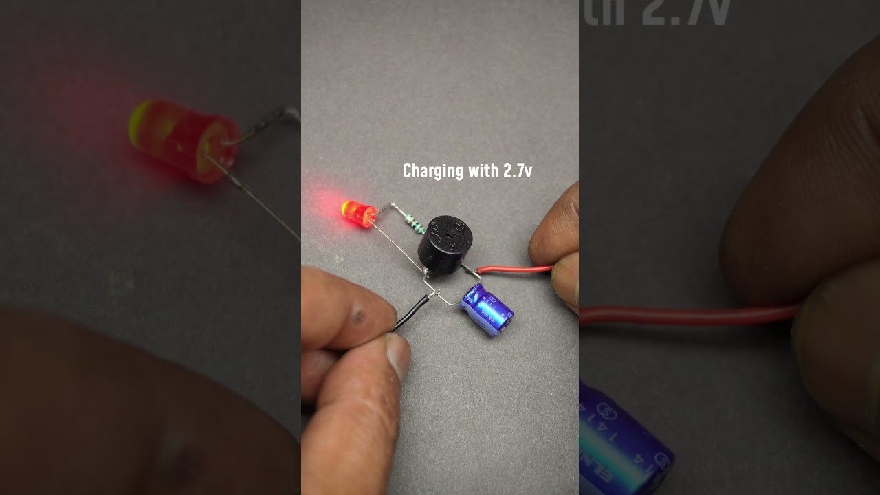 Figure 2: Working Model Setup, Scientific Diagram & Project Prototype for Supercapacitor Activated Carbon Quick Charging Model