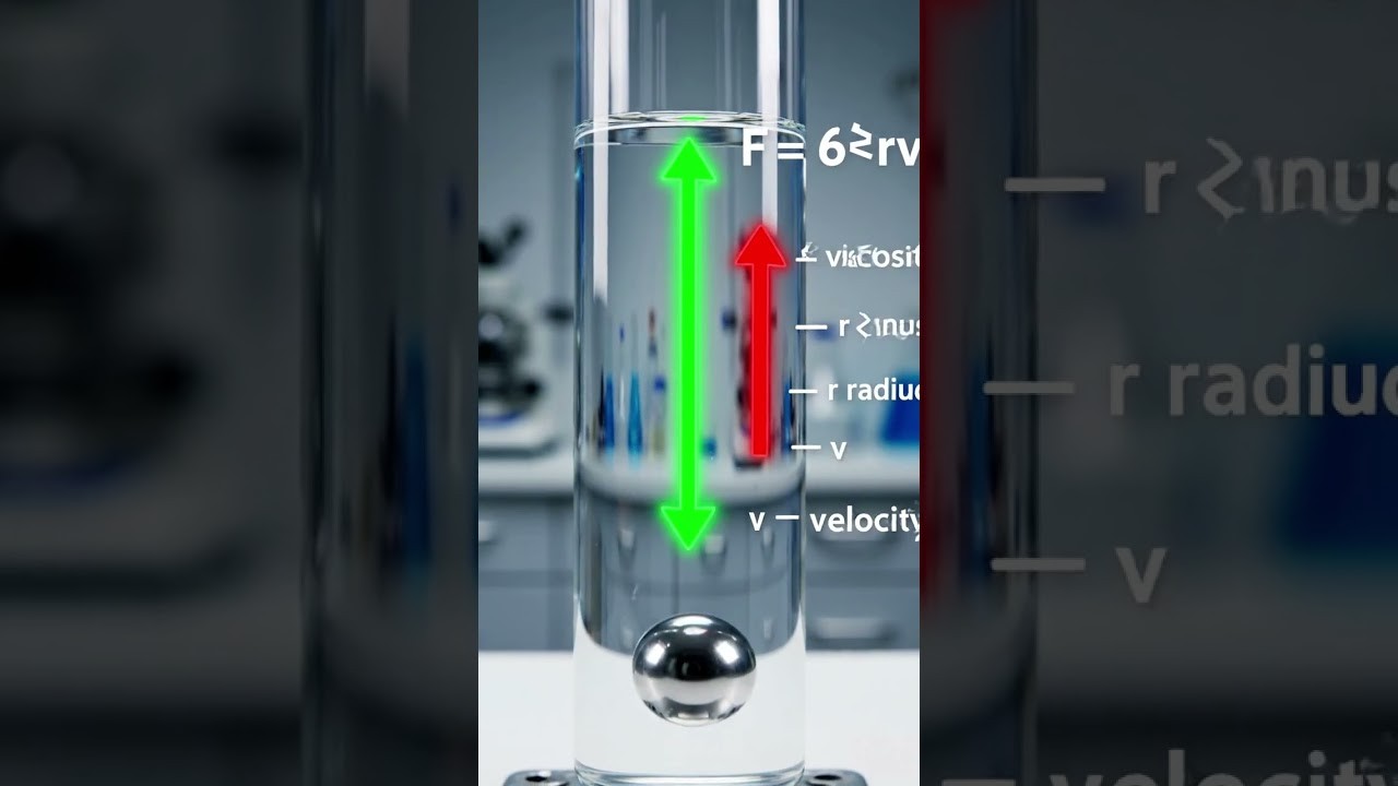 Figure 4: Working Model Setup, Scientific Diagram & Project Prototype for Terminal Velocity And Stoke's Law Working Model