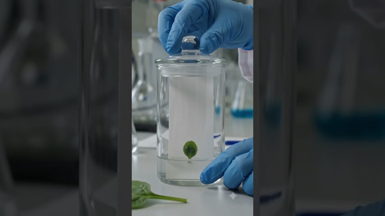 Figure 4: Working Model Setup, Scientific Diagram & Project Prototype for Thin Layer Chromatography Leaf Xanthophyll Carotene Model