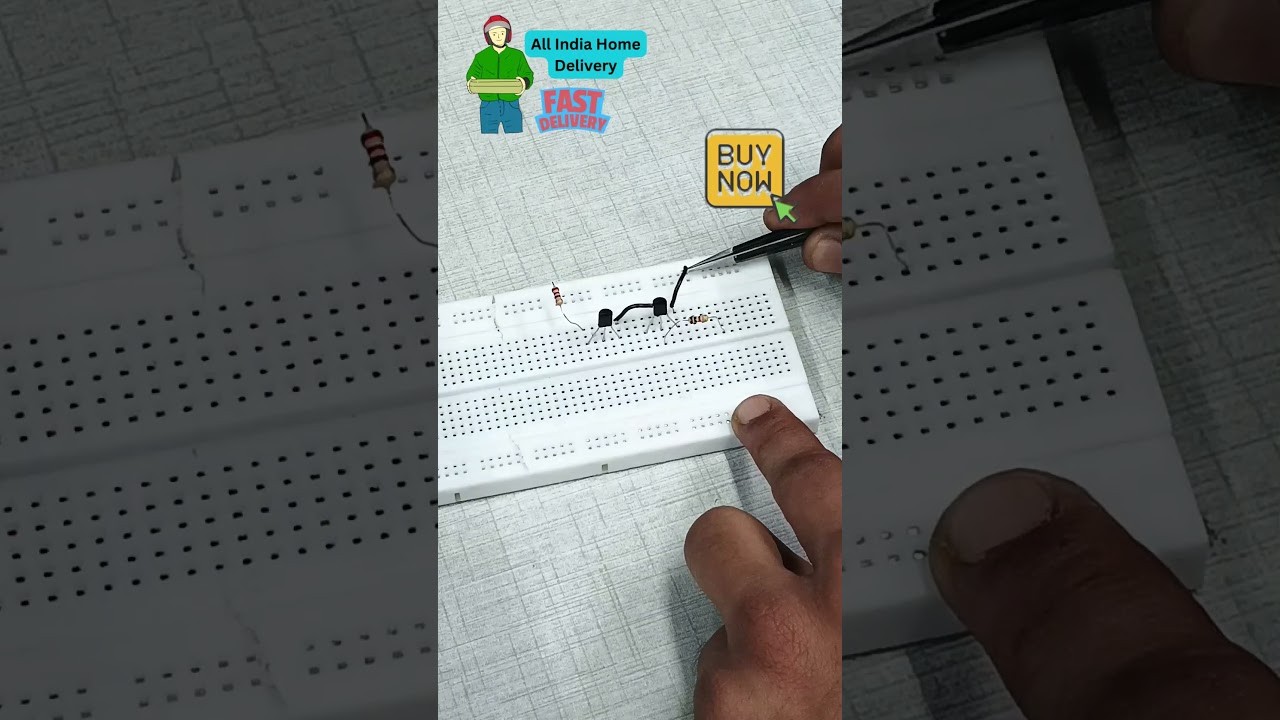 Figure 3: Working Model Setup, Scientific Diagram & Project Prototype for Touch Activated Musical Bell Using Transistor Switch