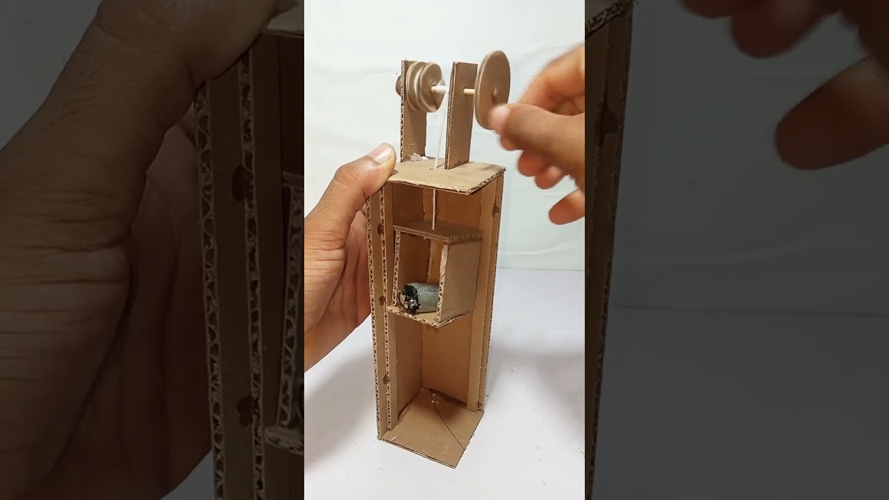 Figure 1: Working Model Setup, Scientific Diagram & Project Prototype for Vertical Lift Bridge Counterweight Spool Shaft Model
