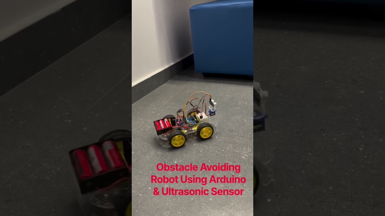 Figure 1: Working Model Setup, Scientific Diagram & Project Prototype for Wall Following Robot Ultrasonic Sonar Guidance Model