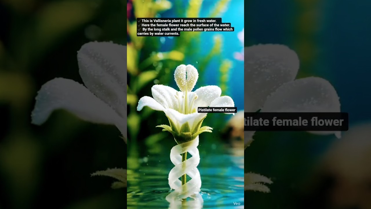 Figure 4: Working Model Setup, Scientific Diagram & Project Prototype for Water Pollination Vallisneria Spiral Stalk Female Flower
