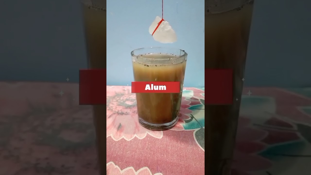Figure 3: Working Model Setup, Scientific Diagram & Project Prototype for Water Purification Potash Alum Coagulation Flocculation Model