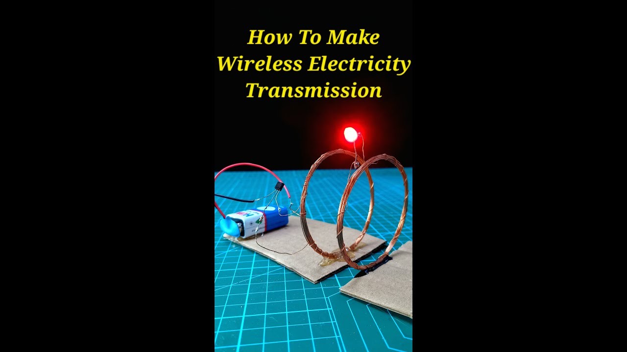 Figure 1: Working Model Setup, Scientific Diagram & Project Prototype for Wireless Mobile Charger Working Model Using Magnetic Resonance