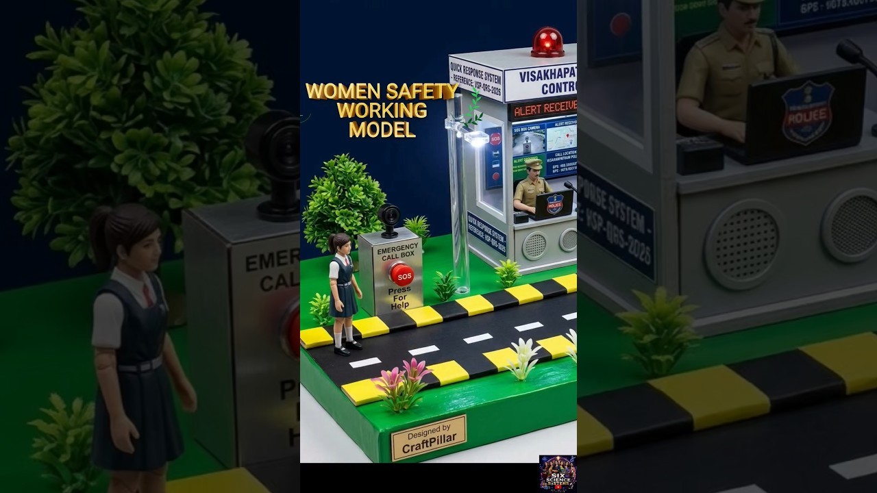 Figure 4: Working Model Setup, Scientific Diagram & Project Prototype for Women Safety Device Working Model Using Buzzer And Gps