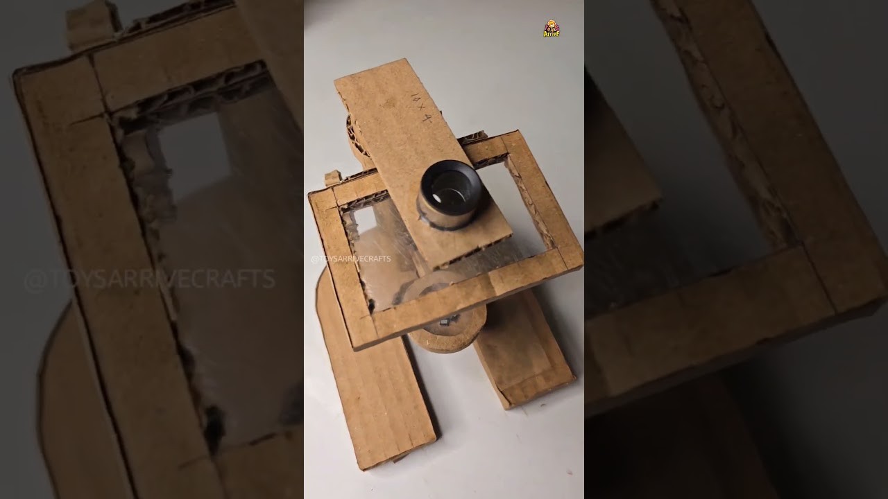 Figure 4: Working Model Setup, Scientific Diagram & Project Prototype for Working Model Of Microscope Using Smartphone Lens