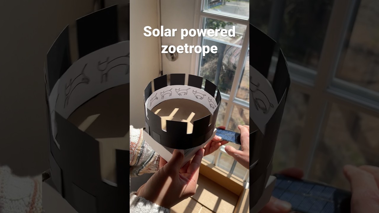 Figure 4: Working Model Setup, Scientific Diagram & Project Prototype for Zoetrope Slotted Drum Stroboscopic Flight Bird Model