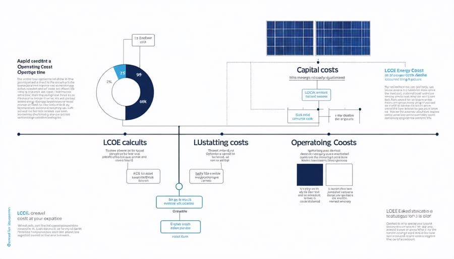 Figure 1: System Model, Architecture & Empirical Results for Levelized Cost Of Energy Lcoe Solar Project Calculation