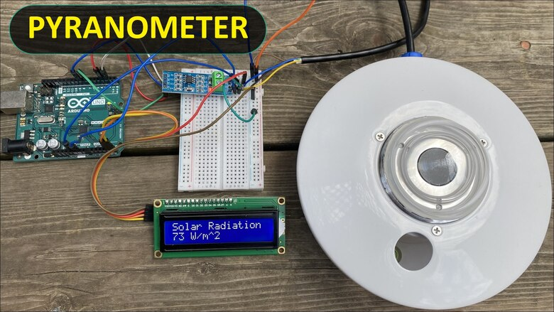 Figure 1: System Model, Architecture & Empirical Results for Pyranometer Interfacing With ESP32 Project