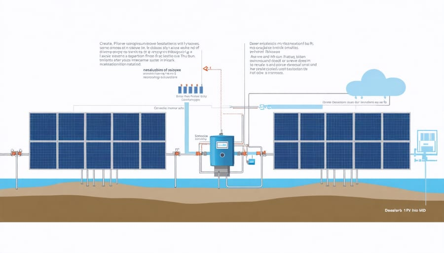 Figure 1: System Model, Architecture & Empirical Results for Solar Powered Seawater Reverse Osmosis Unit