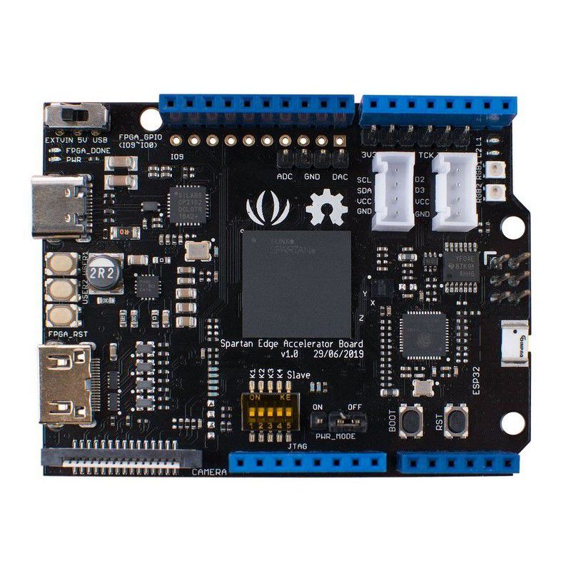 AMD Vivado simulation waveform screen for IoT Data Acquisition System on FPGA
