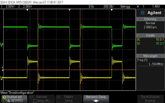 AMD Vivado simulation waveform screen for PWM Generation Using FPGA